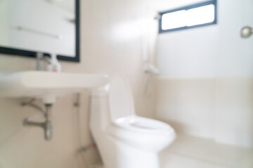 Obraz na płótnie Canvas abstract blur toilet or restroom for background