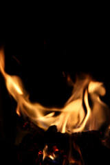 焚き火