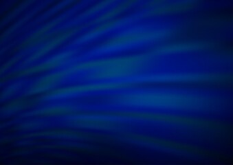 Dark BLUE vector abstract blurred pattern.