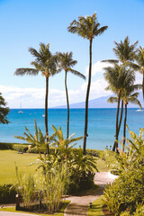 Maui seaside resort, Hawaii