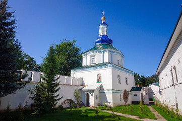 Chapel of the Raif monastery, Kazan, Russia.