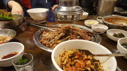 thai food on the table