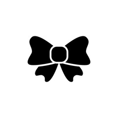 Fototapeta premium bow icon vector symbol template