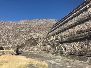 the ruins of the ancient fortress