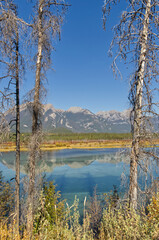 Snaring Lake on a Clear Autumn Day