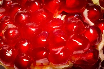 Piece of pomegranate