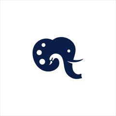 Elephant Logo Vector Illustrator