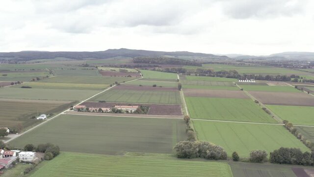 Agriculture in Germany in late Autumn.
