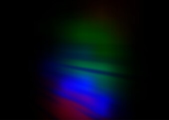 Dark Multicolor, Rainbow vector layout with flat lines.