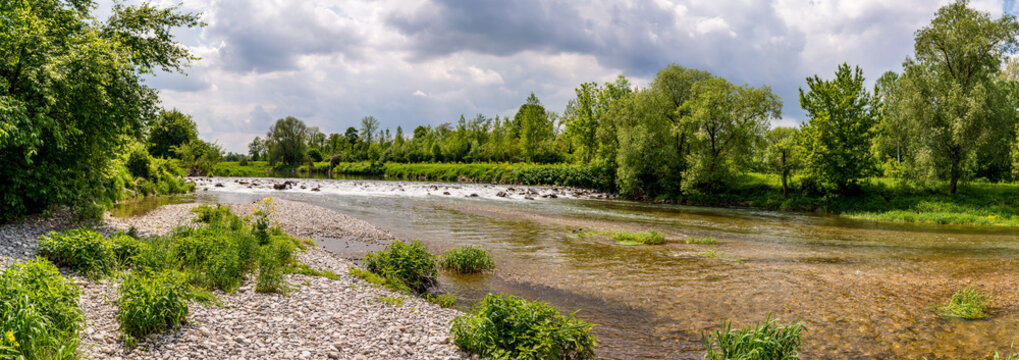 river traisen near herzogenburg, lower austria