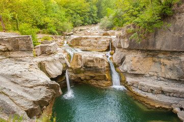 waterfall in the forest