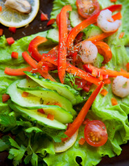salad. japanese food.
