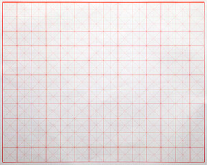 Red checkered paper texture background. Chinese calligraphy paper.
