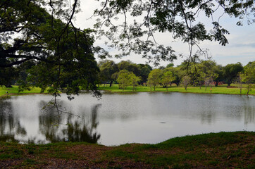 Ayutthaya, Thailand - Thanon Si Sanphet Lake