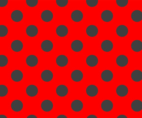 Vintage polka dots  pattern, colorful background - vector abstract background