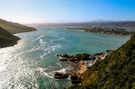Knysna Heads overlooking the lagoon