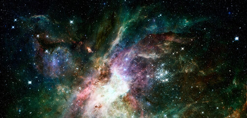 Obraz na płótnie Canvas Galaxy stars. Elements of this image furnished by NASA