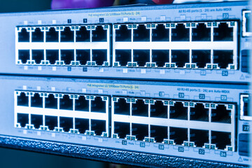 ethernet switch panels wihout cables