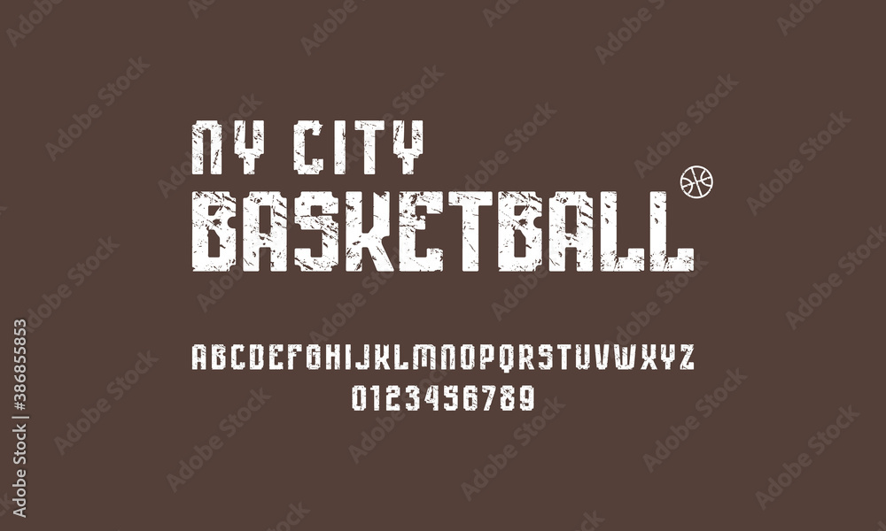 Poster sans serif font with rounded corners