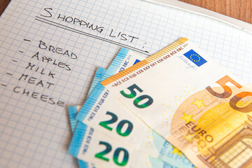 List of daily expenses and cost of living