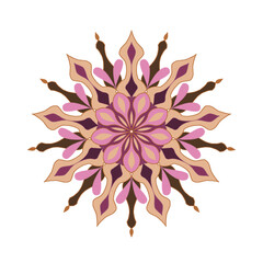 Merry Christmas, beautiful snowflakes, the concept of the holiday.