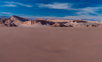 Fototapeta na wymiar valley in the desert