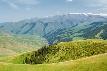Fototapeta na wymiar mountain, mount, hill