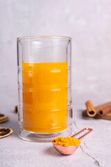 a hot drink of turmeric, Golden milk