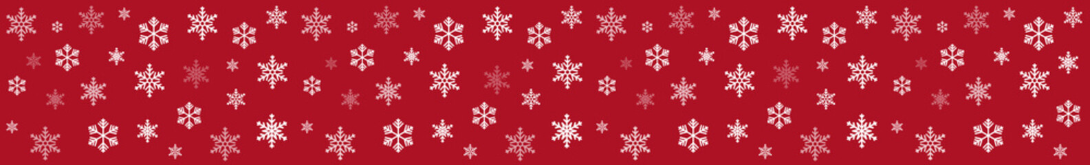 Christmas Background Snowflakes | X-MAS Background Vector | XMAS Background Pattern