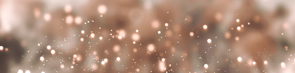 Obraz na płótnie Canvas Christmas new year winter blurred lights illustration background.