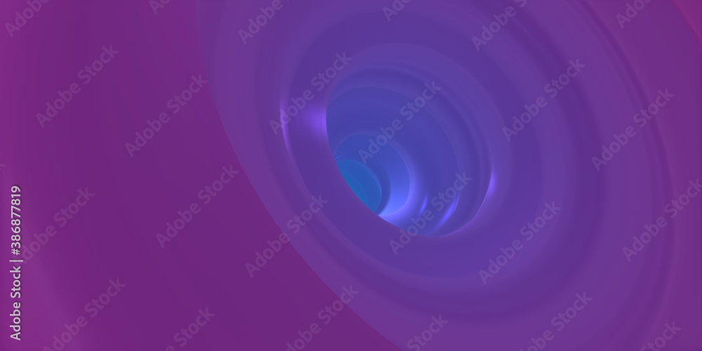 Poster abstract colored background from gradient rings.3d rendering
