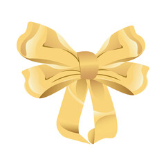 bowtie ribbon decorative isolated icon