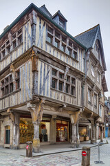 Street in Dinan, France