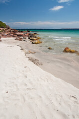 Girin beach, Carloforte, St Pietro Island, Sulcis Iglesiente, Carbonia Iglesias, Sardinia, Italy, Europe