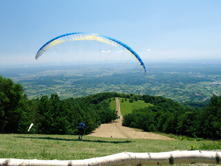 Paragliding in Croatia sky adrenaline sports