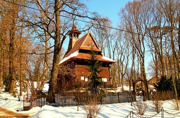 Nałęczów, Uzdrowisko, Sanatorium, Park, Pawilon, Kaczki, Staw,  © woodyd