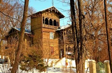 Nałęczów, Uzdrowisko, Sanatorium, Park, Pawilon, Kaczki, Staw,  © woodyd