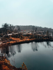 amazingly beautiful lake in norway © Lukasz