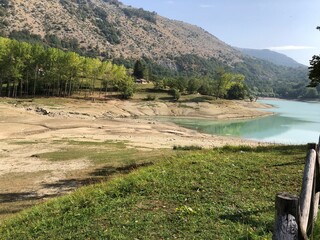 lake in the mountains