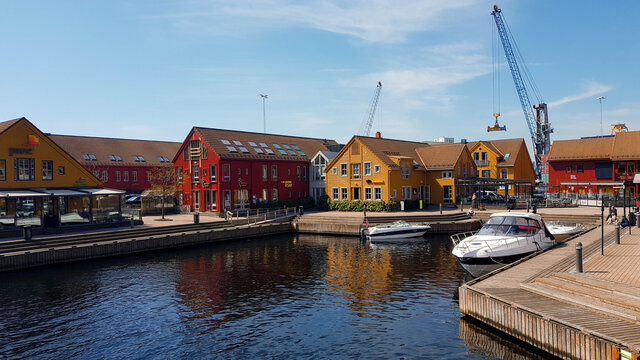 an incredibly beautiful village in norway