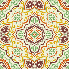 Fototapeta na wymiar Damask seamless pattern. best design for celebrations, banners, wedding invitation card, fabric print.