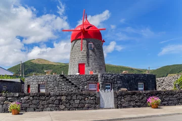 Fototapeten Mediterranes Europa windmill on Graciosa Island  © Rui Vale de Sousa