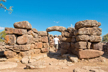 Serra Orrios nuragic village, Dorgali, Sardinia, Italy