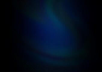Dark BLUE vector abstract blurred background.