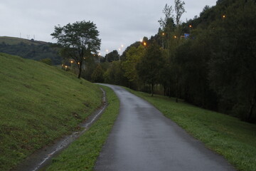 Path in the mountains