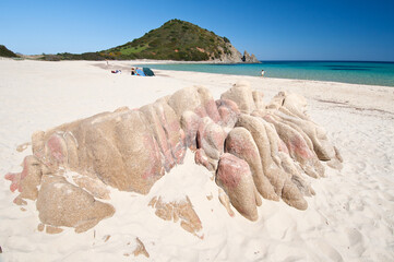 Monte Turnu beach, Costa Rei, Castiadas, Cagliari district, Sardinia, Italy, Europe