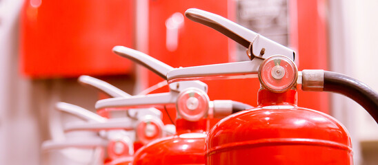 fire extinguishers available in fire emergencies.