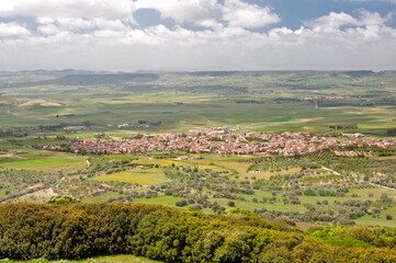 Giara basaltic upland, Medio Campidano, Sardinia, Italy