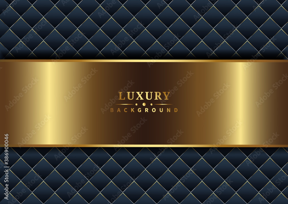 Poster abstract premium luxury square pattern background design with copy space for text.