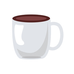 coffee ceramic cup drink icon
